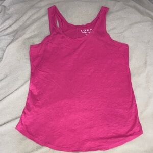 LOFT Vintage Soft Fuchsia Tank Top for Women
